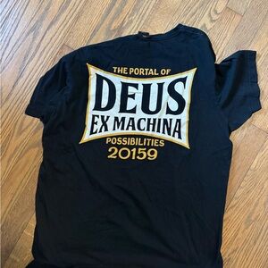 Deus Ex Machina Graphic Black T-Shirt